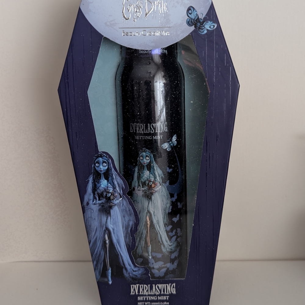 Beauty Creations x Tim Burton's Corpse Bride Everlasting Setting Mist